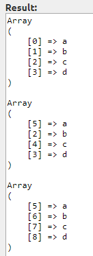 PHP Numerical Array