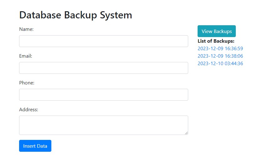 Data Backup and Restore with PHP Object Cloning