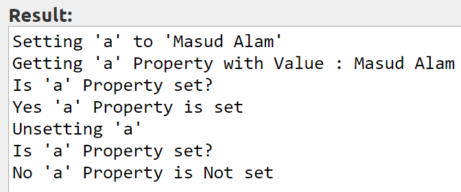 PHP Property Overloading unset Property Value