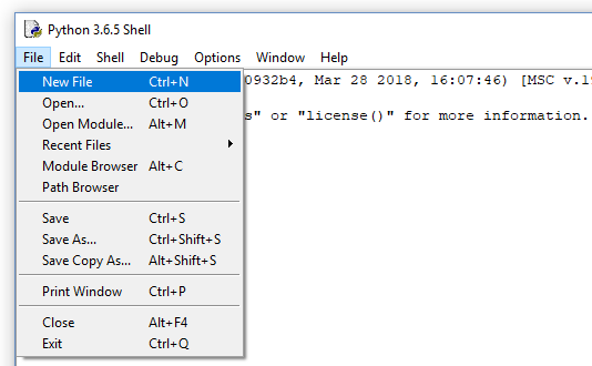 python code in file