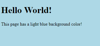 CSS Background Color