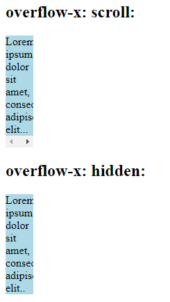 Overflow-x example 1