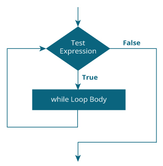 JavaScript While Loop Flowchart