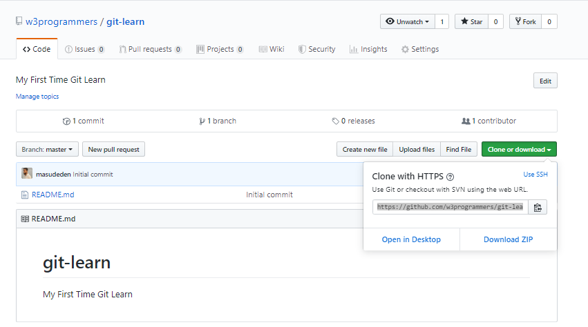 github git clone