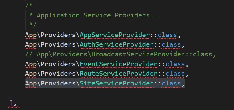 Laravel Custom Service Provider Register