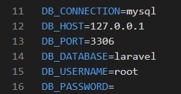 MySQL Database Connection in Laravel