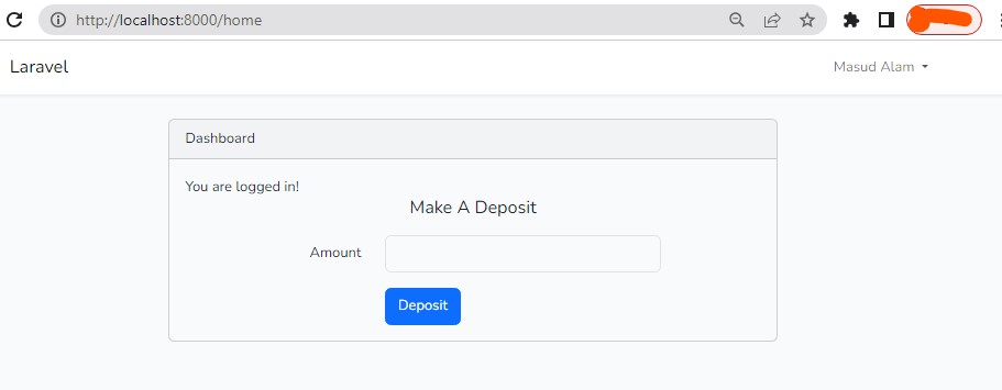 Deposit Form for Notifications Check