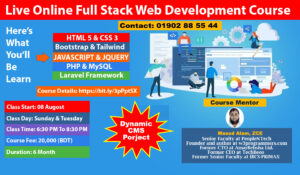 Full stack Web Development Course