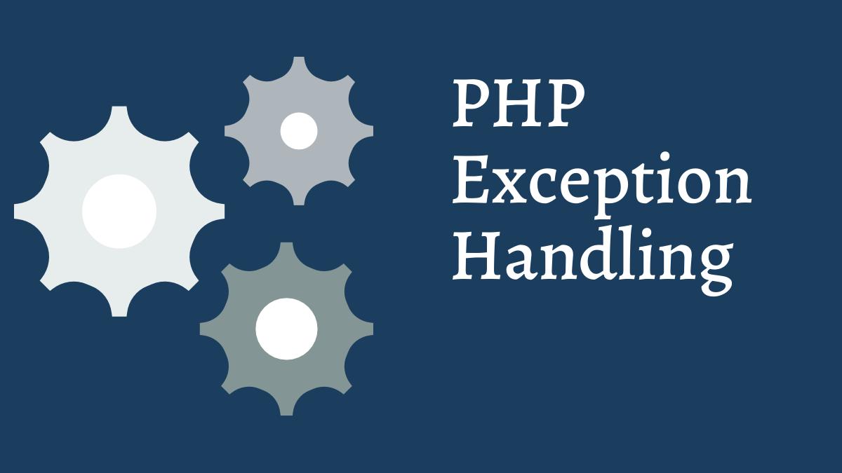 php exception handling