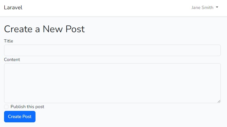 Add New Post without Post Policy Authorization