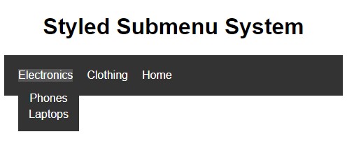Dynamic Menu and Submenu with array_column function